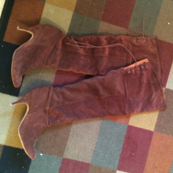 Steve Madden Suede Thigh High Boots