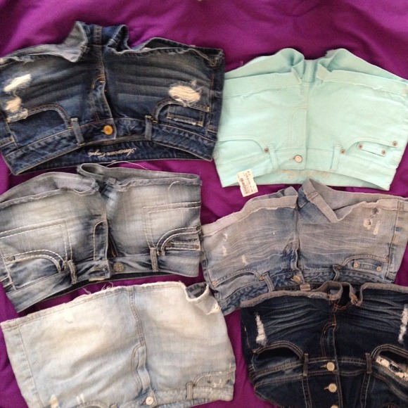 Shorts and skirt! Hollister American eagle :)
