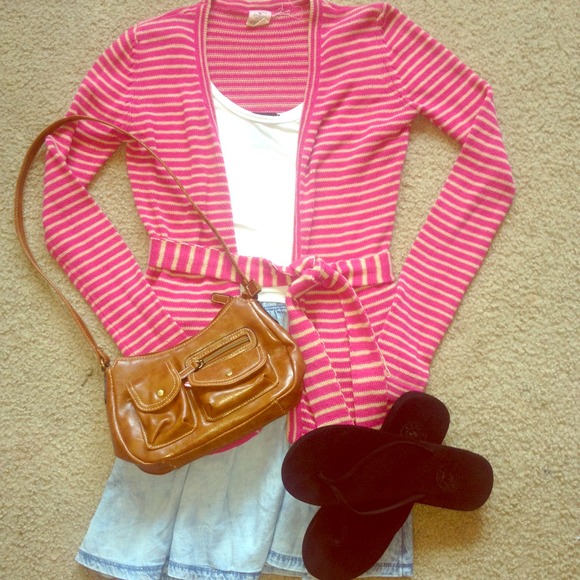 Tommy Hilfiger Pink Cardigan