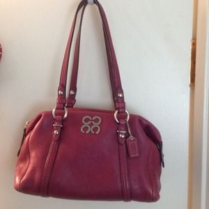 GIANT REDUCTION Coach duffle style handbag