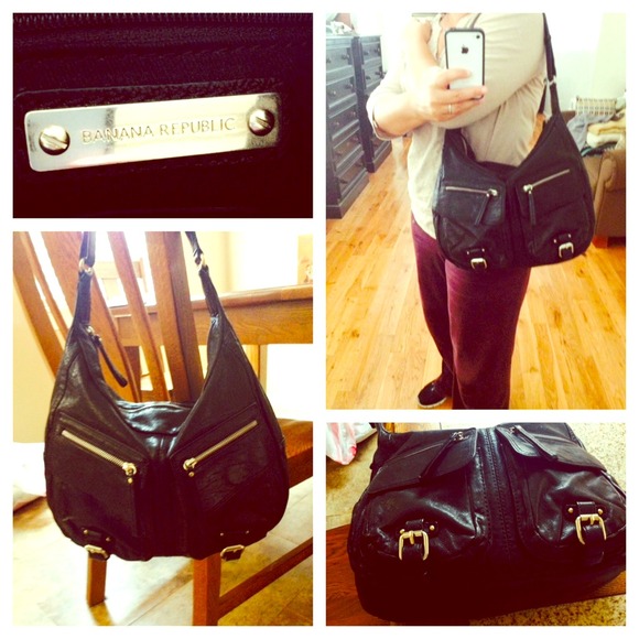 Banana Republic Black Handbag