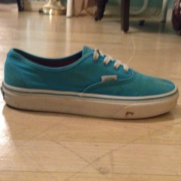 Sold Light Blue Vans - Picture 2 of 4