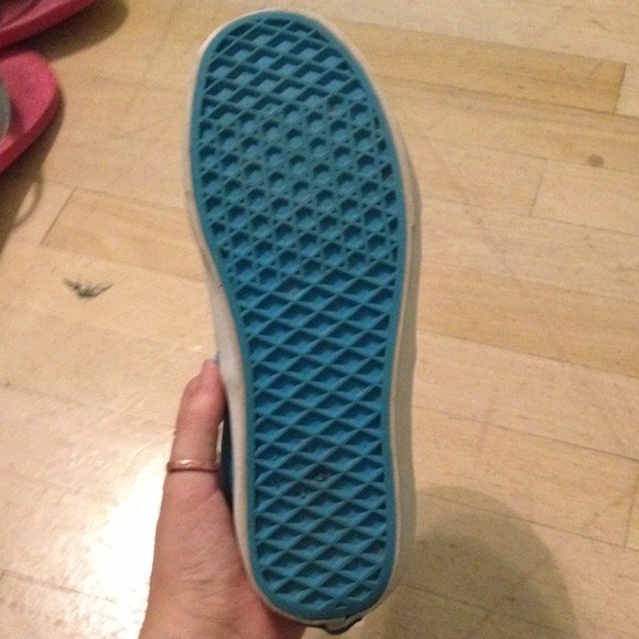 Sold Light Blue Vans - Picture 4 of 4