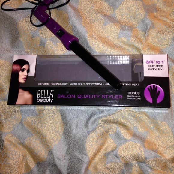 Bella Beauty Curling Wand + accessories