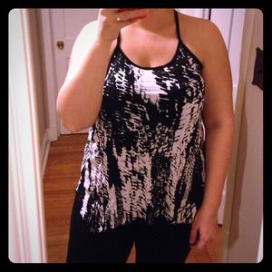 Black & white tank
