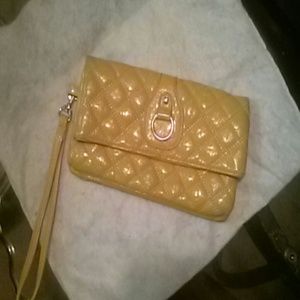 Yellow wallet