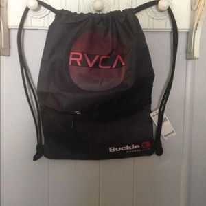 RVCA drawstring bag