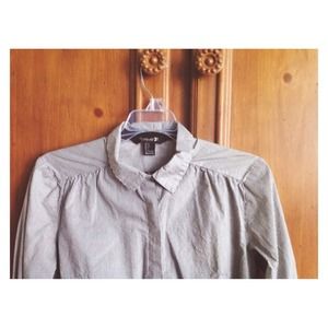 BW pinstripe oxford!