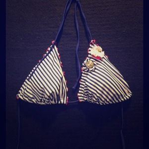 Cute sailor bikini top