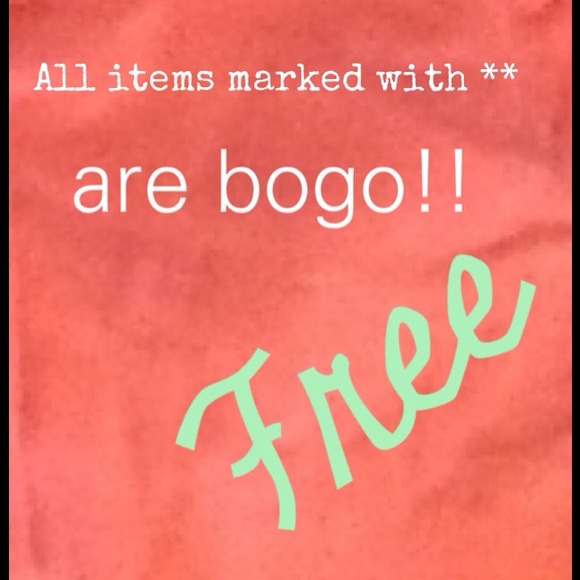 BOGO sale!!! ***