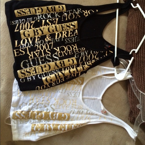 G by guess crop tops