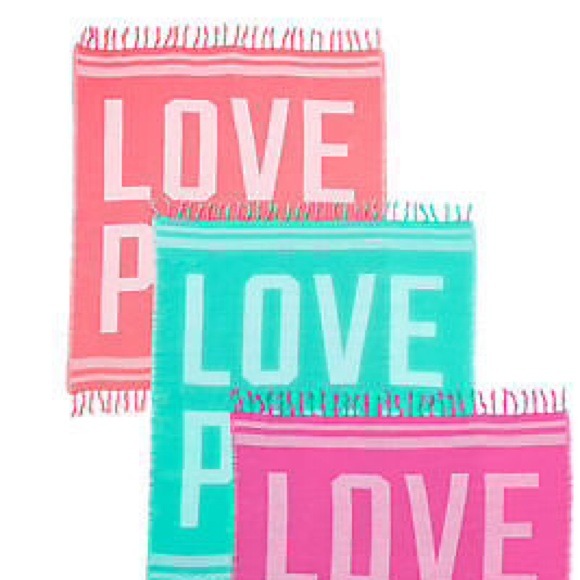Victoria Secret Coral beach blanket