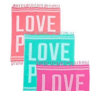 Victoria Secret Coral beach blanket