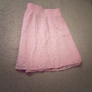 Floral Lace Skirt