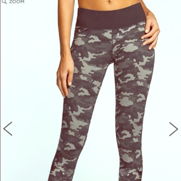 NWOT Fabletics Army Workout Capris!