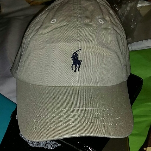 Khaki Polo hat