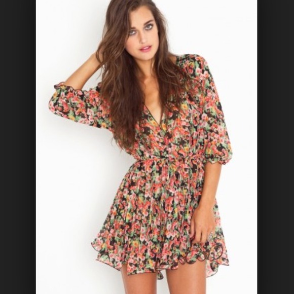 UNIF Floral Dress