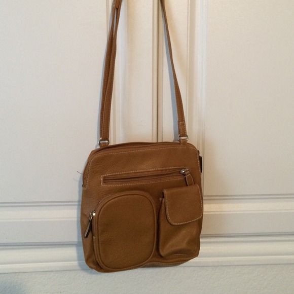 light brown cross body bag