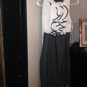 Black and white dress