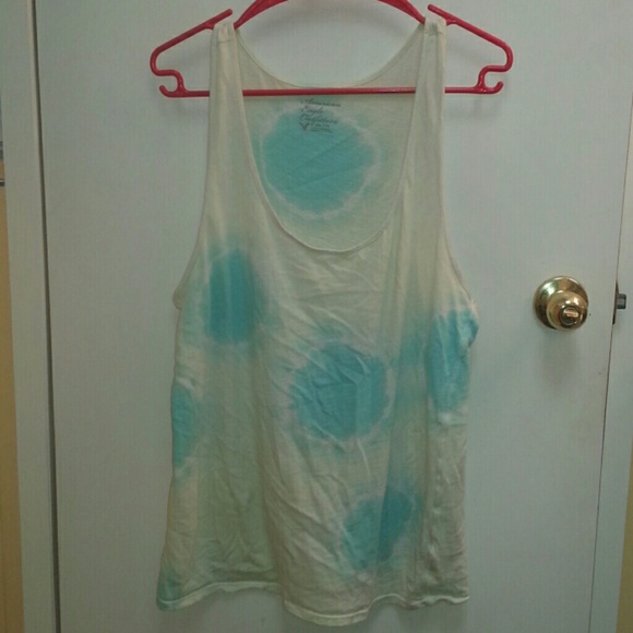 SOLDSOLDSOLD!! Spot Tie Dye Tank