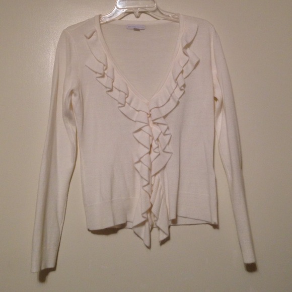 New York & Company White Sweater