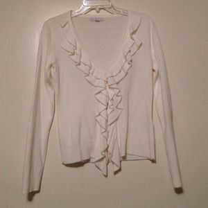 New York & Company White Sweater