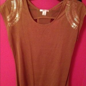 Brown too with embellishments on shoulders :)