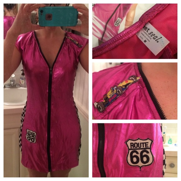 Racer Girl Costume (flag not included)