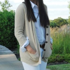 Urban Outfitters Tan Cardigan