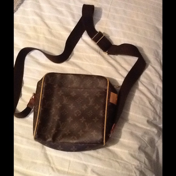 Louis Vuitton inspired satchel