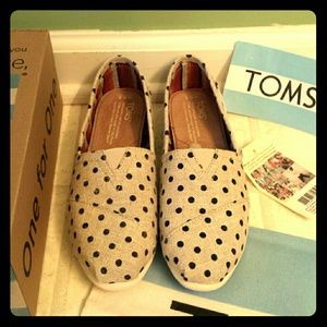 TOMS - Natural Hemp with Polka Dots