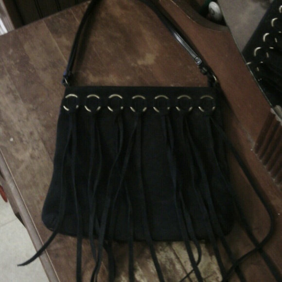 Bundle leather vest and purse