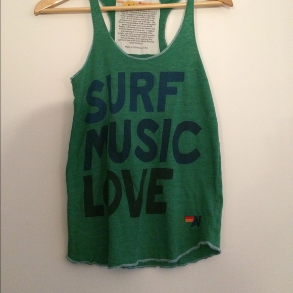 AVIATOR NATION SURF MUSIC LOVE TANK