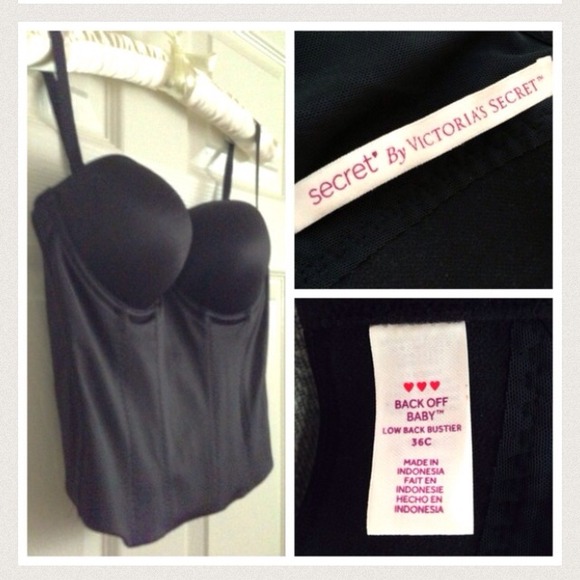 VS Bustier & Pink Total Sweetheart Demi