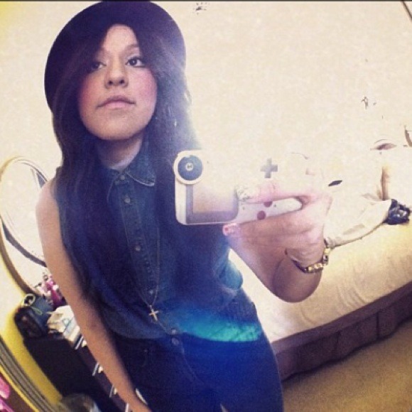Vintage Denim Sleeveless top