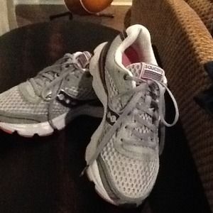 Saucony running shoe