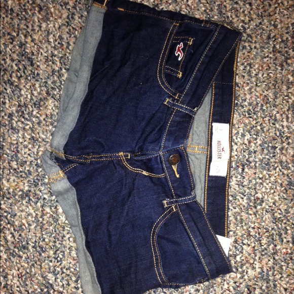 Hollister denim shorts