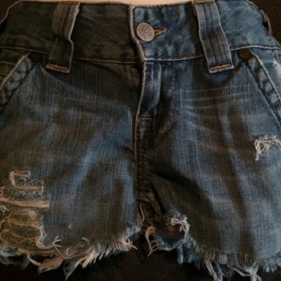 Bundle deal white h&m jean shorts blue shorts