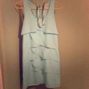 Teal dress
