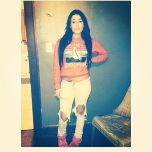 Pink dolphin hoodie