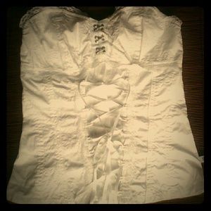 Lacey corset top
