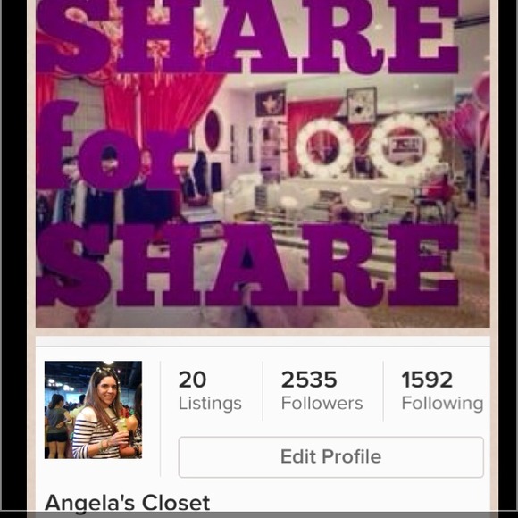 New to Posh! Help me grow my closet! Like & share