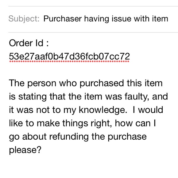 Email to Posh