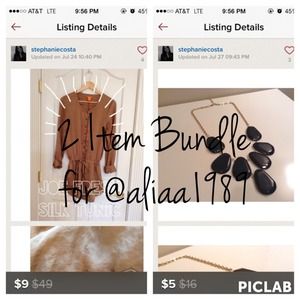 2 Item Bundle for @aliaa1989