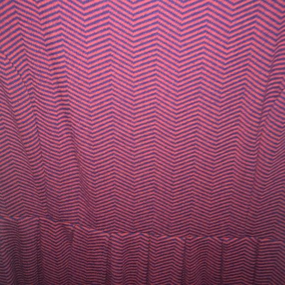 Urban Outfitter Cooperative red&blue chevron dress - Picture 4 of 4