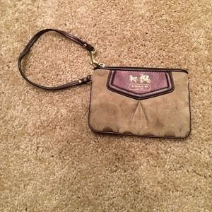 Coach Wristlet