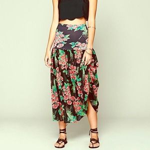 Free People Rosalita Printed Maxi