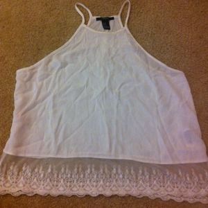 Crochet Forever 21 Tank Top