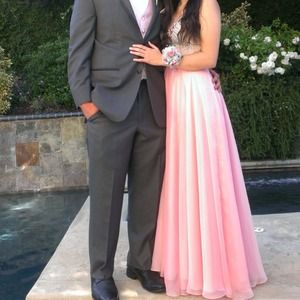 2014 Sherri Hill Pink Prom dress