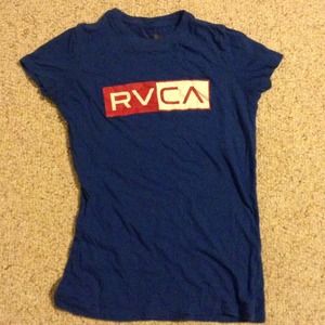 RVCA brand tee
